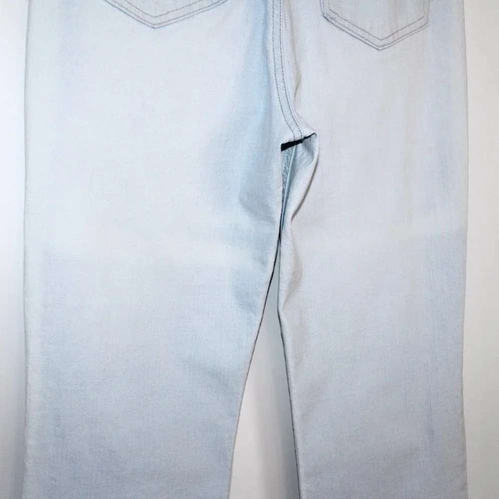 Vintage 90s Gloria Vanderbilt Bootcut Light Wash Jeans - Picture 9 of 16